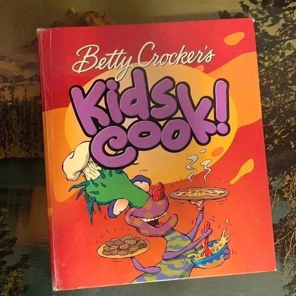 Vintage Other - Vintage Betty Crocker’s Kids Cook! Children Teens Recipes Cookbook 1999 90s
